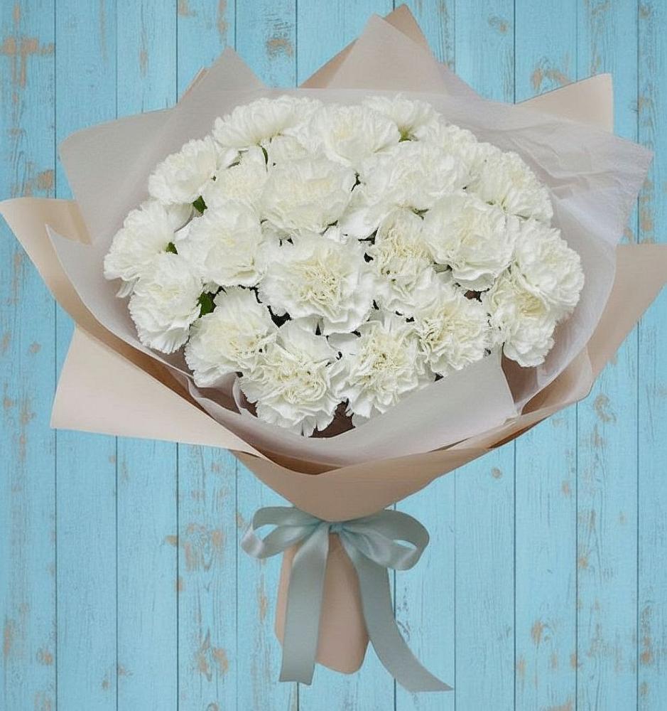 Букет цветов из: Гвоздики в Чупряково