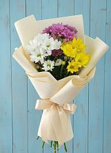 Букет цветов из:  Хризантемы в Чупряково
