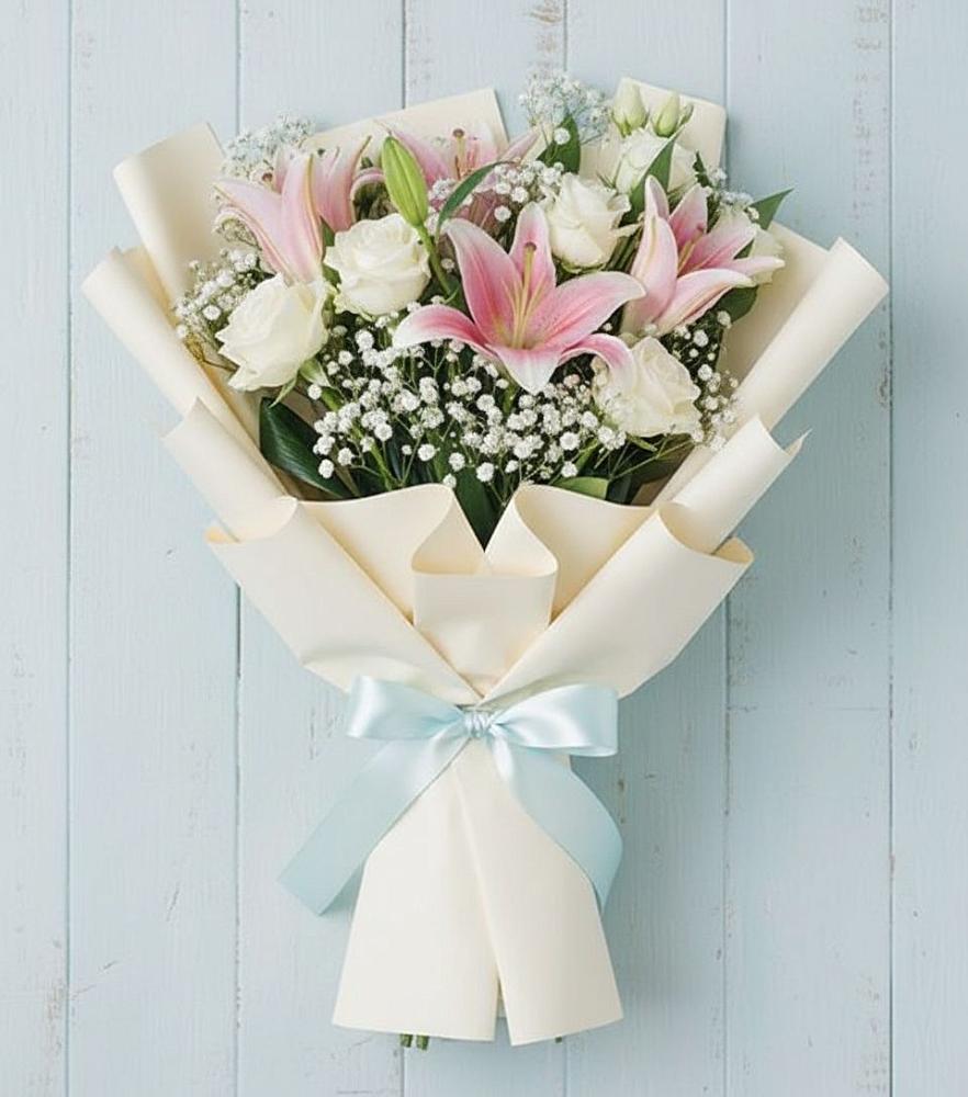 Букет цветов из: Лилии в Чупряково