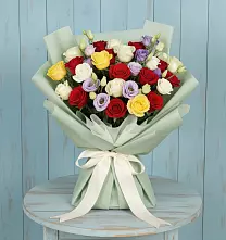 Букет цветов из:  Розы в Чупряково