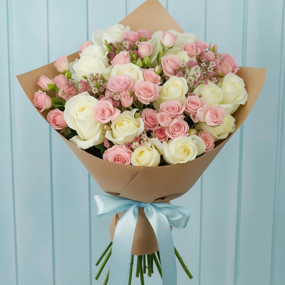 Букет цветов из: Розы в Чупряково