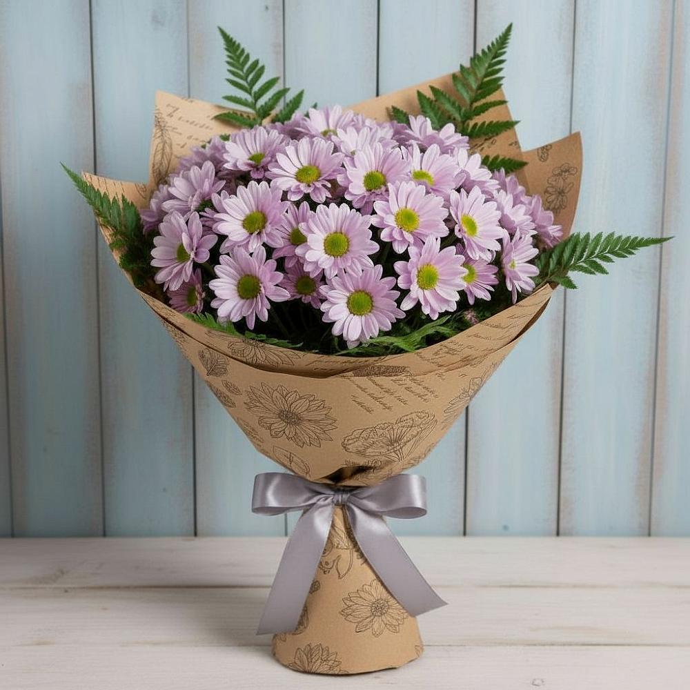 Букет цветов из: Хризантемы в Чупряково