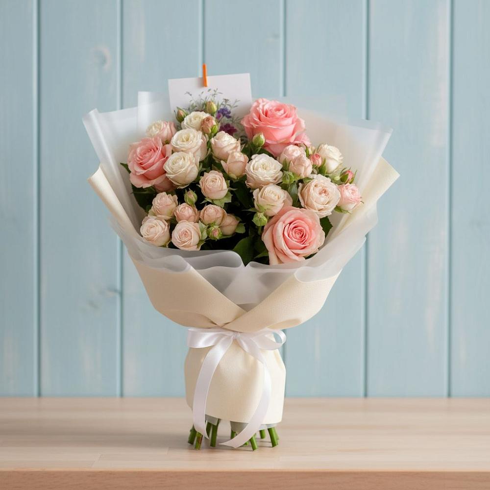 Букет цветов из: Розы в Чупряково