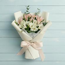 Букет цветов из:  Альстромерии #REPLACE_PRED# Чупряково