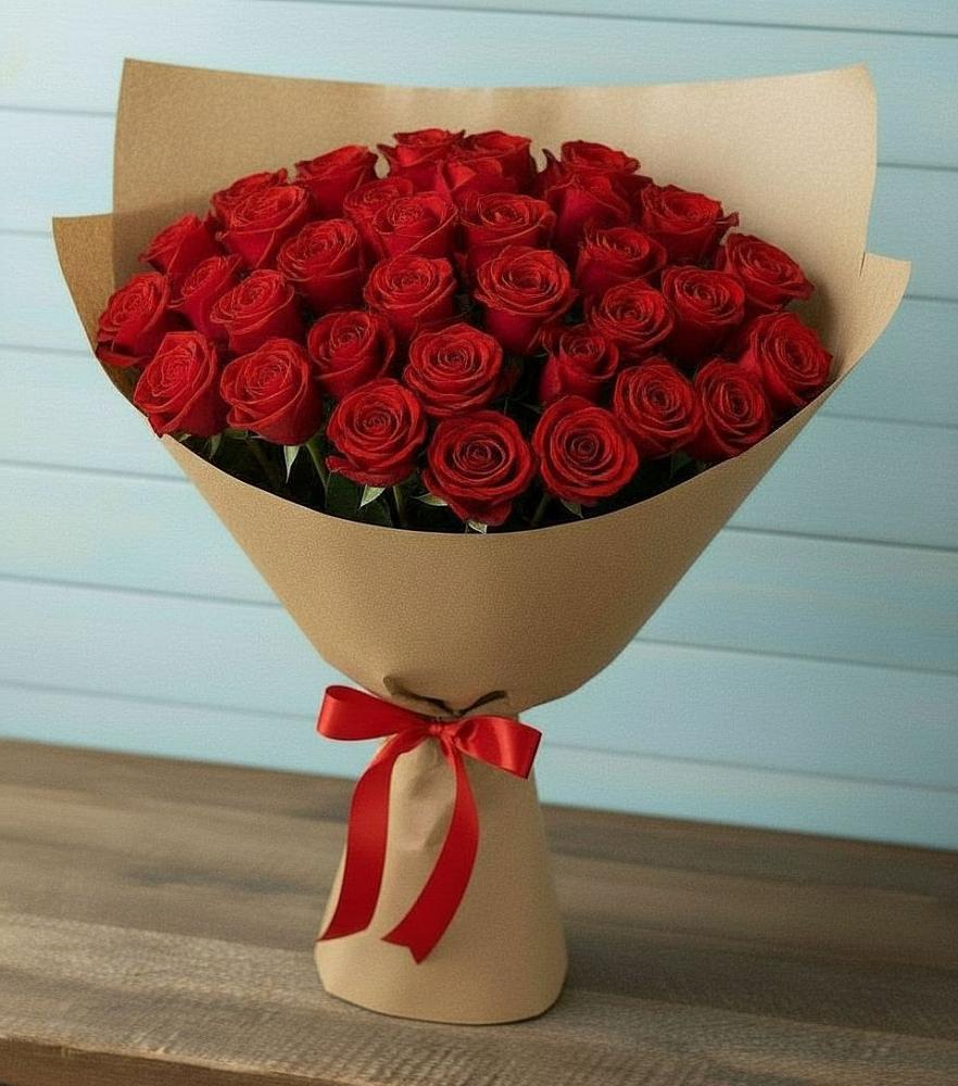 Букет Красные розы Милано в Чупряково