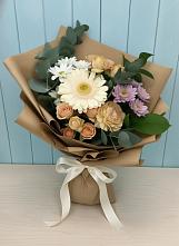 Букет цветов из:  Герберы и Хризантемы #REPLACE_PRED# Чупряково