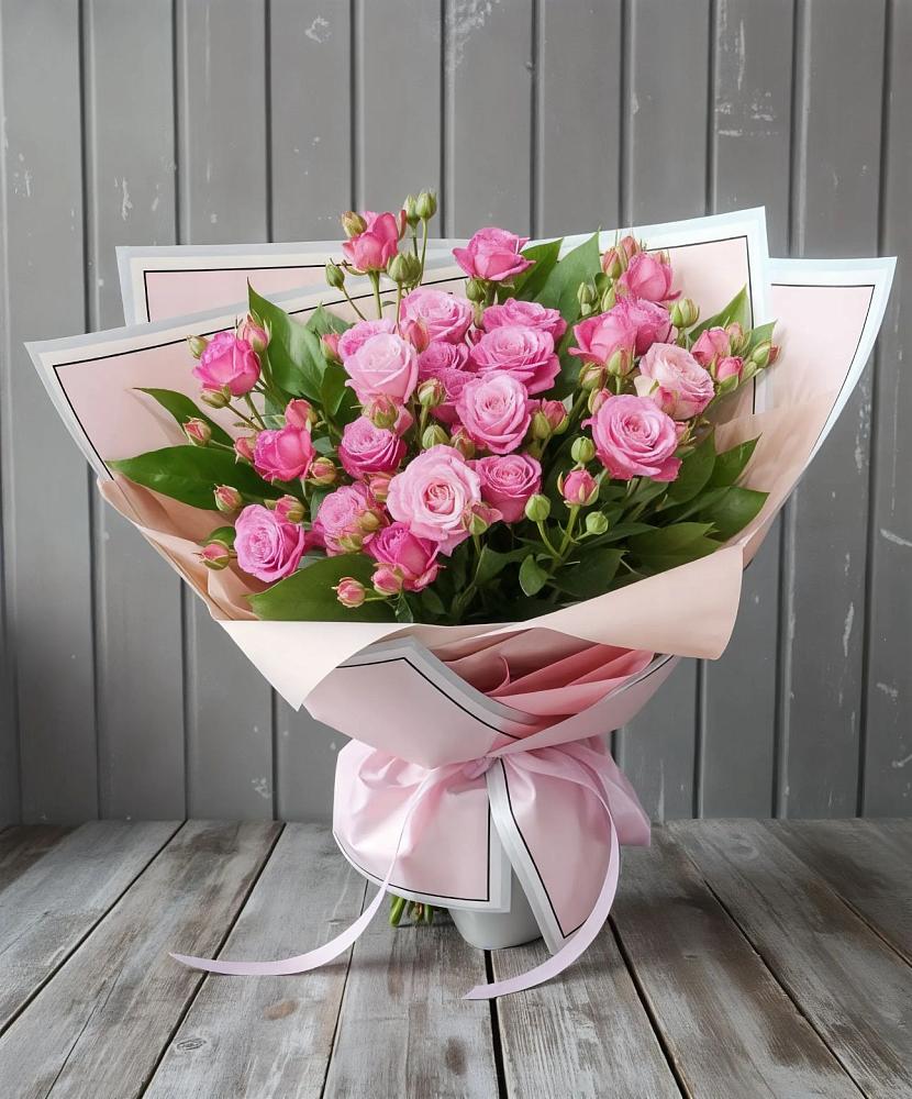 Букет Розовый кустик в Чупряково