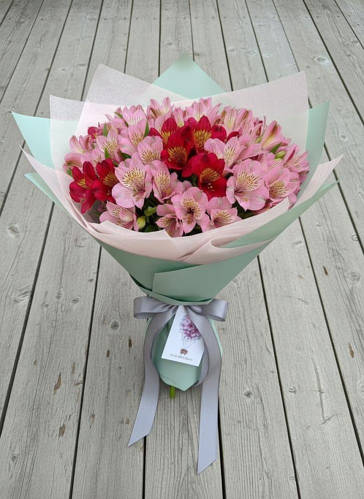 Букет цветов из: Альстромерии в Чупряково