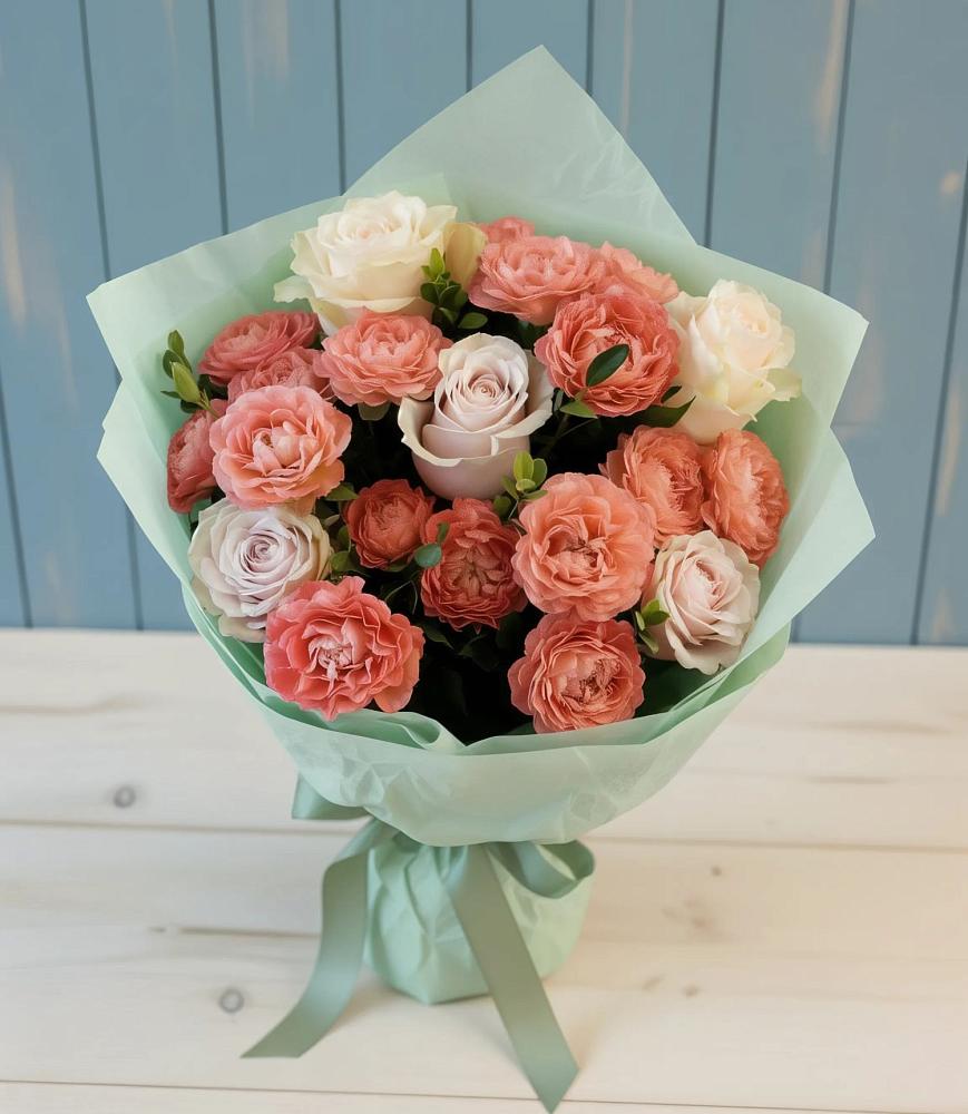 Букет цветов из: Розы в Чупряково