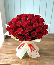 Букет 29 Красных роз в Чупряково