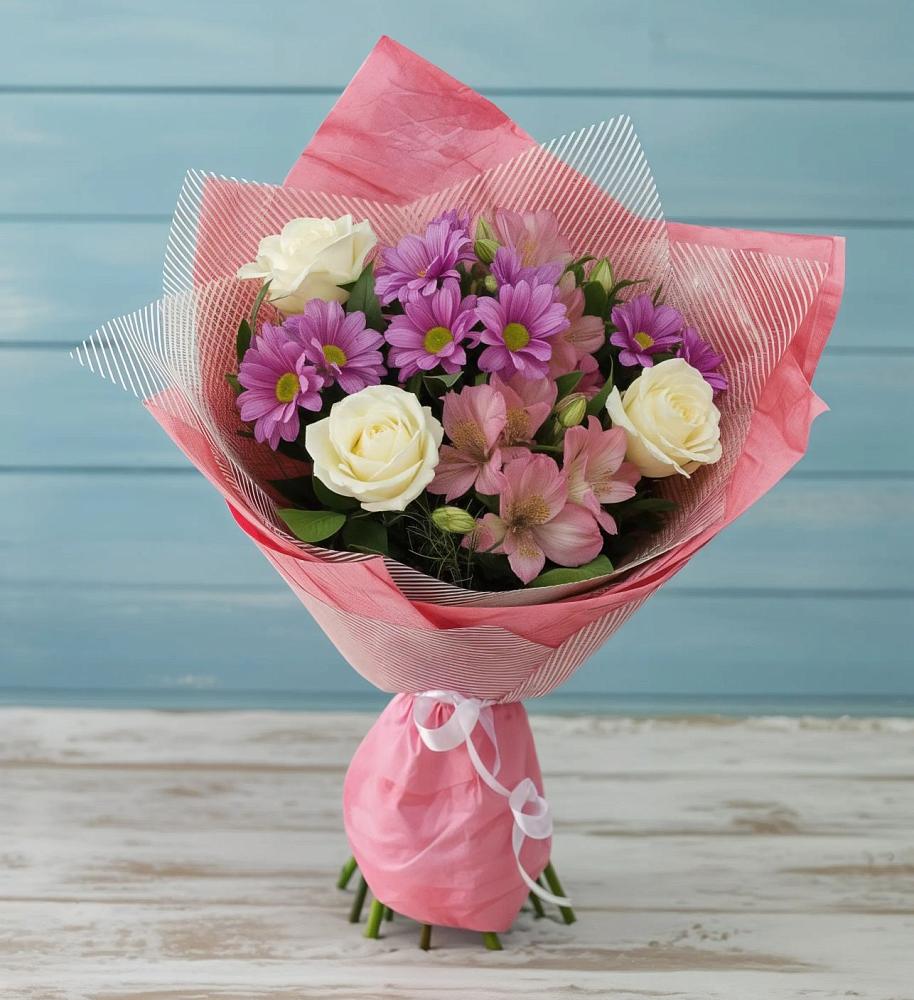 Букет цветов из: Герберы в Чупряково