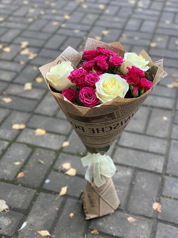 Букет цветов из: Розы в Чупряково