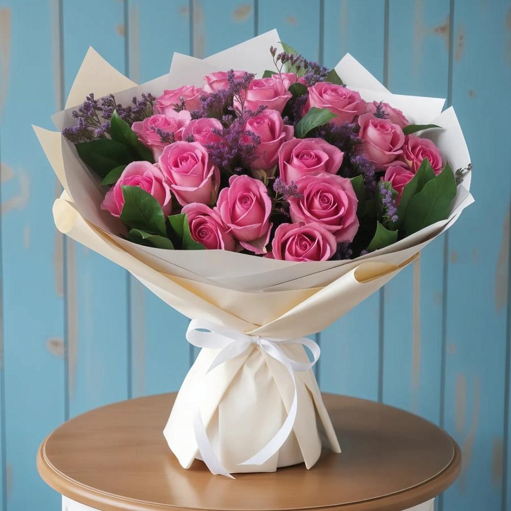 Букет цветов из: Розы в Чупряково